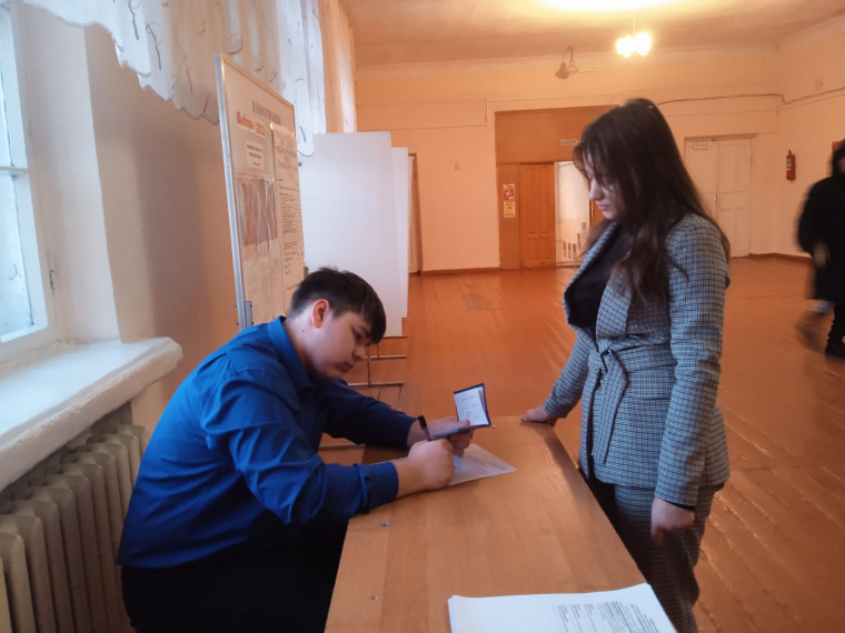 Выборы в городскую молодежную Думу.